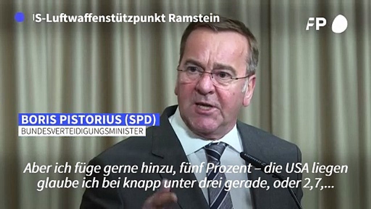 Pistorius: Fünf Prozent für Verteidigung kann sich kein Land leisten