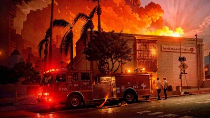 Incendie à Los Angeles : Un porte-parole des pompiers français décrit la situation comme "catastrophique"