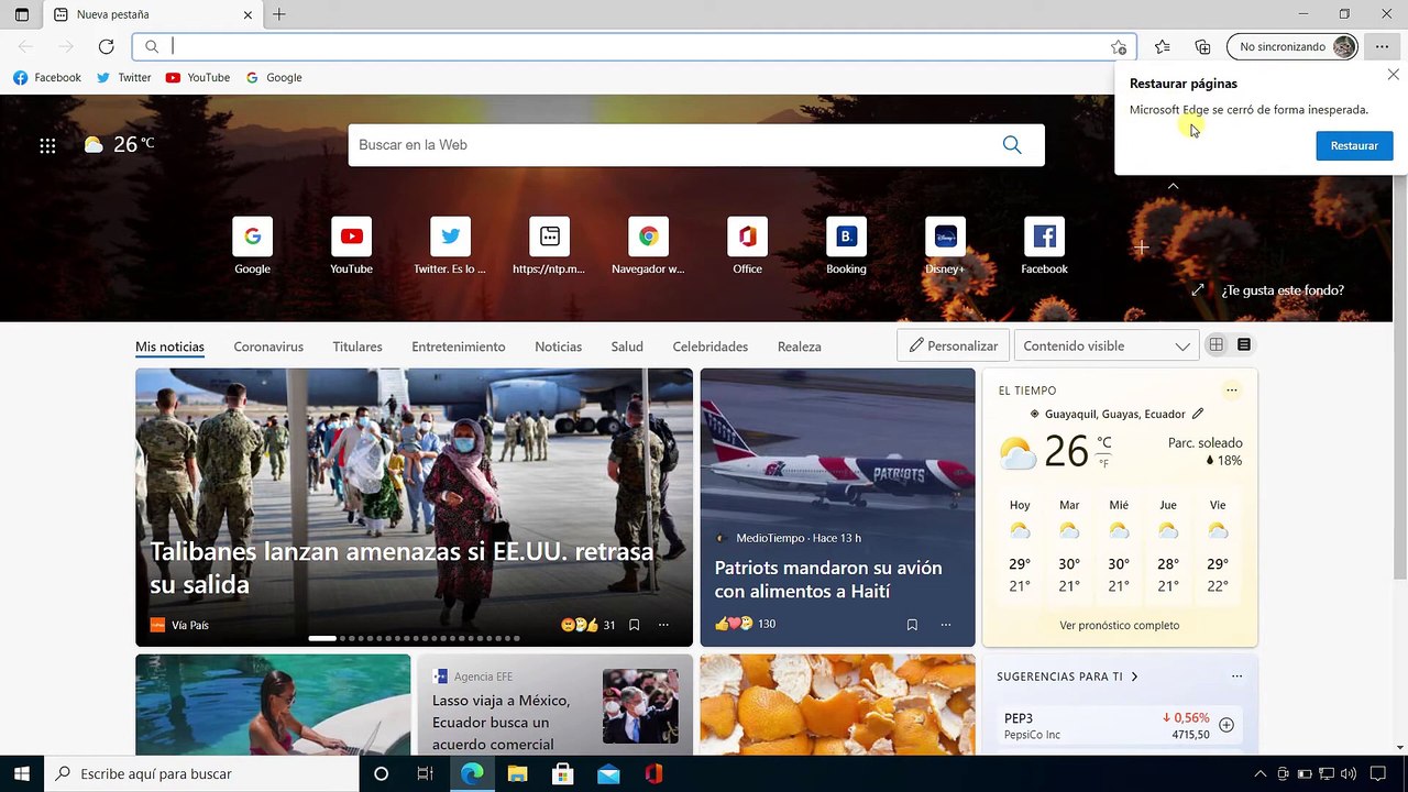 Microsoft Edge no responde Solucion 2024