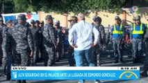 Alta seguridad en el palacio ante la llegada de Edmundo González | El Despertador