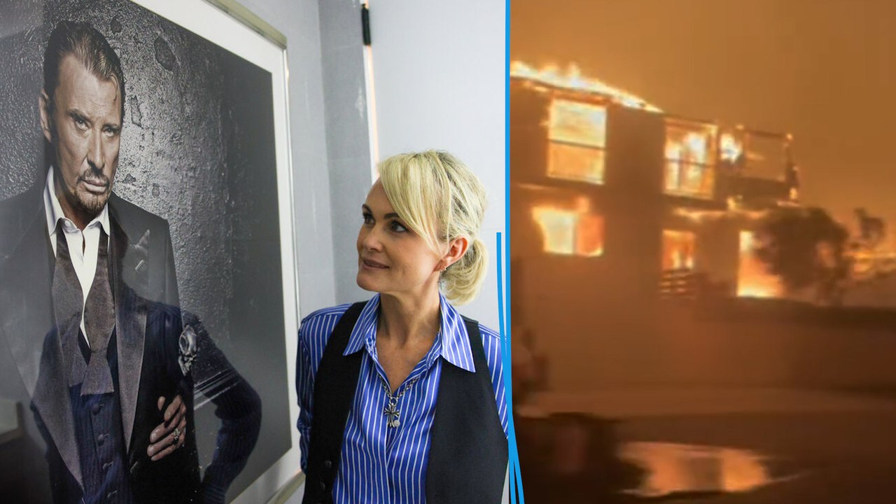 « Je suis dévastée » : la villa de Laeticia Hallyday détruite par les incendies à Los Angeles