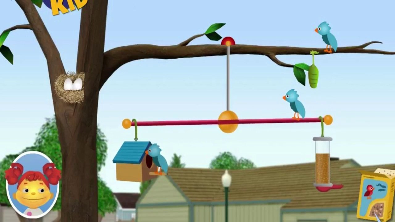 SID The SCIENCE KID Balancing Act Pigeon Patterns Game