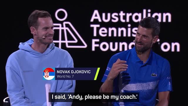 Djokovic 'begged' Murray to coach him ahead of Australian Open