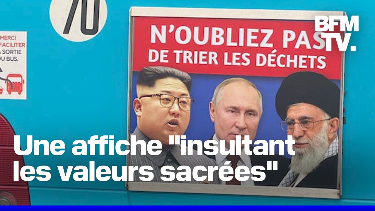 Le maire de Béziers fait retirer des affiches pour le tri des déchets à cause de l'Iran