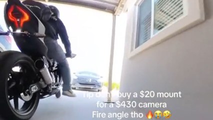 Boy’s exciting bike ride turns sour after his Insta360 camera falls off