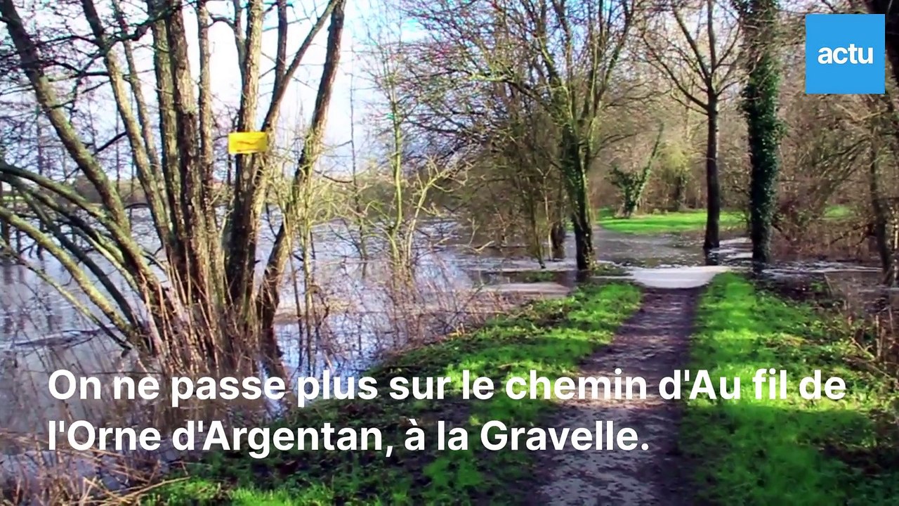 L'eau déborde un peu partout dans le pays d'Argentan