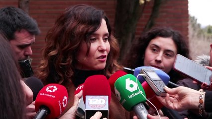 Ayuso alude a una "operación de Estado absurda" contra ella gestionada por Sánchez