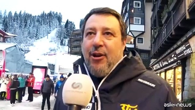 Olimpiadi Milano-Cortina, Salvini: Abbiamo recuperato ritardi