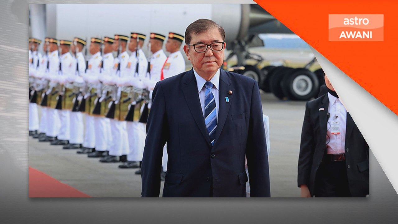 Perdana Menteri Jepun tiba di Malaysia untuk lawatan rasmi dua hari