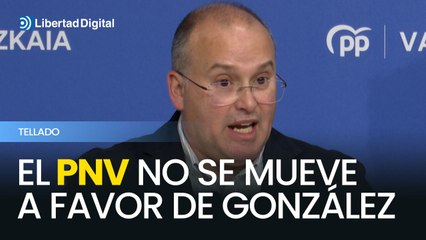 PP reprocha a PNV que sostenga al Gobierno, que no se va mover a favor de Edmundo González
