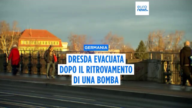 Germania: evacuate migliaia di persone a Dresda dopo il ritrovamento di una bomba della Seconda guerra mondiale