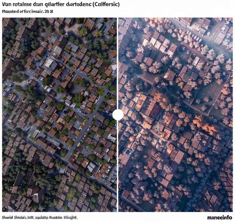 AVANT/APRES. Incendies à Los Angeles : des images aériennes révèlent l'ampleur d'une tragédie