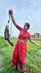 Unique hook fishing video🎣🎣 _ Girl sikol fishkng #hook_fishing #fishingtechniques #catfishing Ep-32