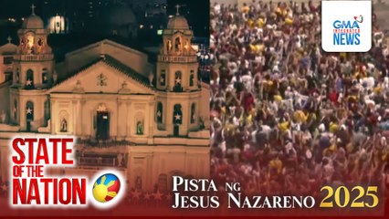 Mga debotong hindi sumama sa Traslacion, nag-abang sa paligid ng Quiapo Church | SONA