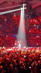 Bands light up as Coldplay arrives