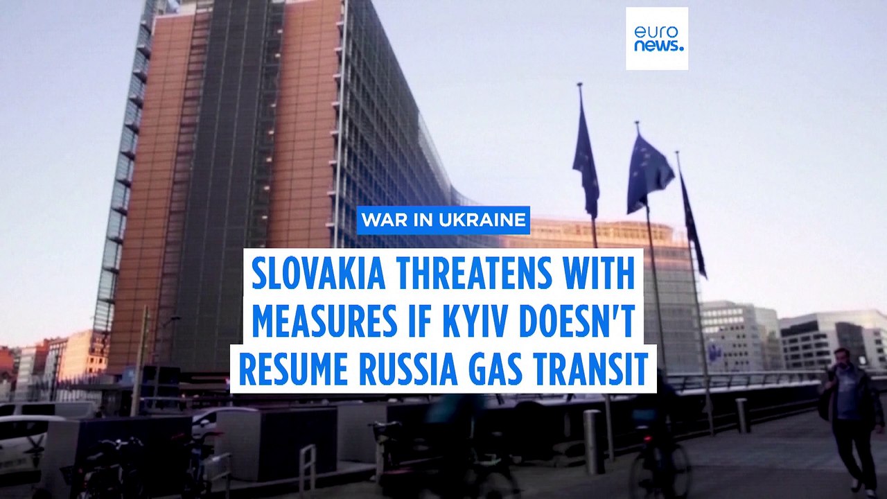 Slovakia ramps up anti-Zelenskyy rhetoric amid Russian gas transit spat