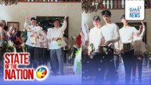 Mga lalaking kapatid ng bride and groom, nagsilbing flower boys | SONA