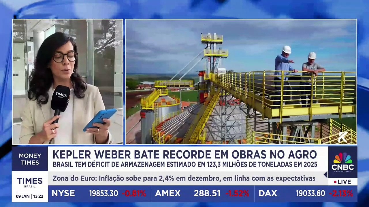 Kepler Weber bate recorde de obras no agronegócio; Felipe Machado analisa