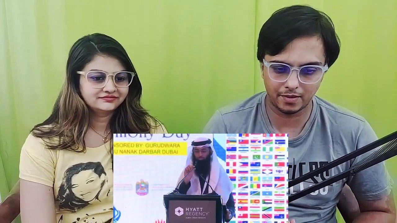 Non Muslims React to Quran Recitation at United Nations Interfaith Harmony Week   Dubai, UAE 1