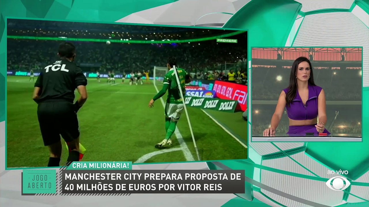 Debate Jogo Aberto: Vitor Reis, do Palmeiras, vale 40 milhões de euros?