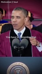 Barak H Obama motivational speech