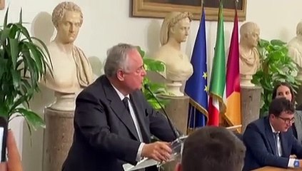Lotito in Campidoglio: le parole del presidente Lotito