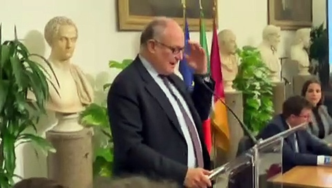 Lazio, la festa dei 125 anni in Campidoglio: l'intervento di Galtieri
