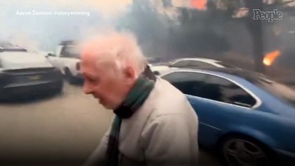 83-Year-Old with Parkinson's Escapes L.A. Fires Thanks His Son-in-Law's Help and His Own 'Heroic Effort'