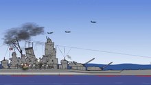 Yamato VS USS Essex _ Battleship Animation