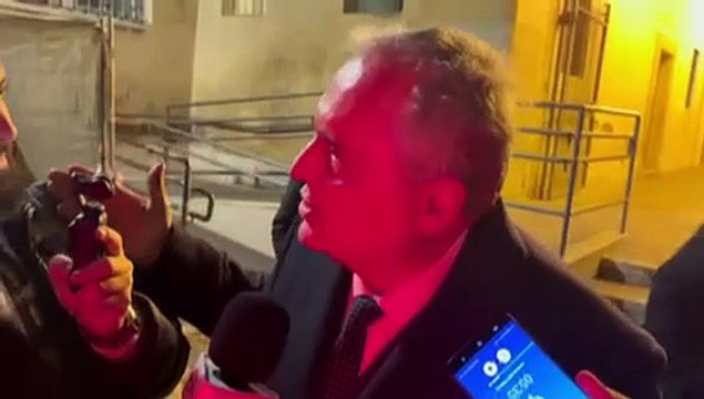 Lazio, Lotito in Campidoglio: le parole ai cronisti presenti