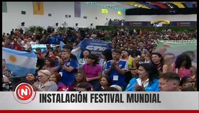 Vpdta. Delcy Rodríguez lidera instalación del Festival Mundial Internacional Antifascista