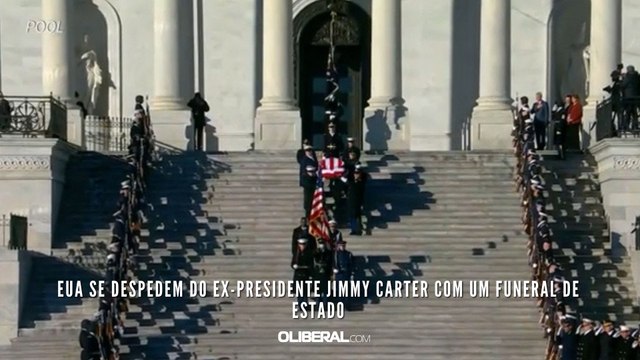 EUA se despedem do ex-presidente Jimmy Carter com um funeral de Estado
