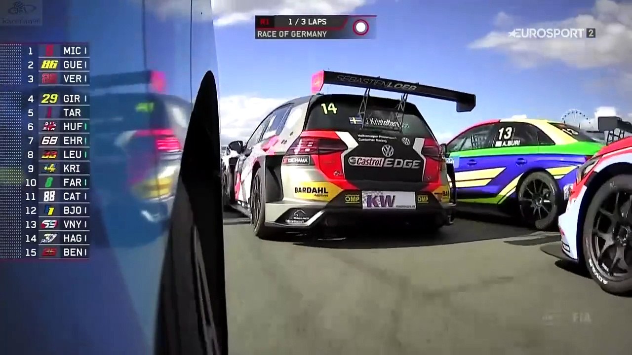 WTCR 2019_Manche 5_Nürburgring Nordschleife(Allemagne)_Course 1 (en français - Eurosport 2 - France) [RaceFan96]