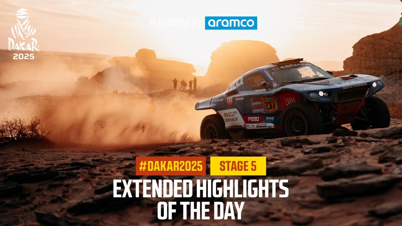 Extended highlights of Stage 5 presented by Aramco - #Dakar2025