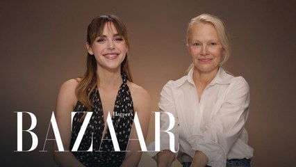 Pamela Anderson & Kiernan Shipka Loved ‘The Last Showgirl’ Costumes | All About Me | Harper's BAZAAR