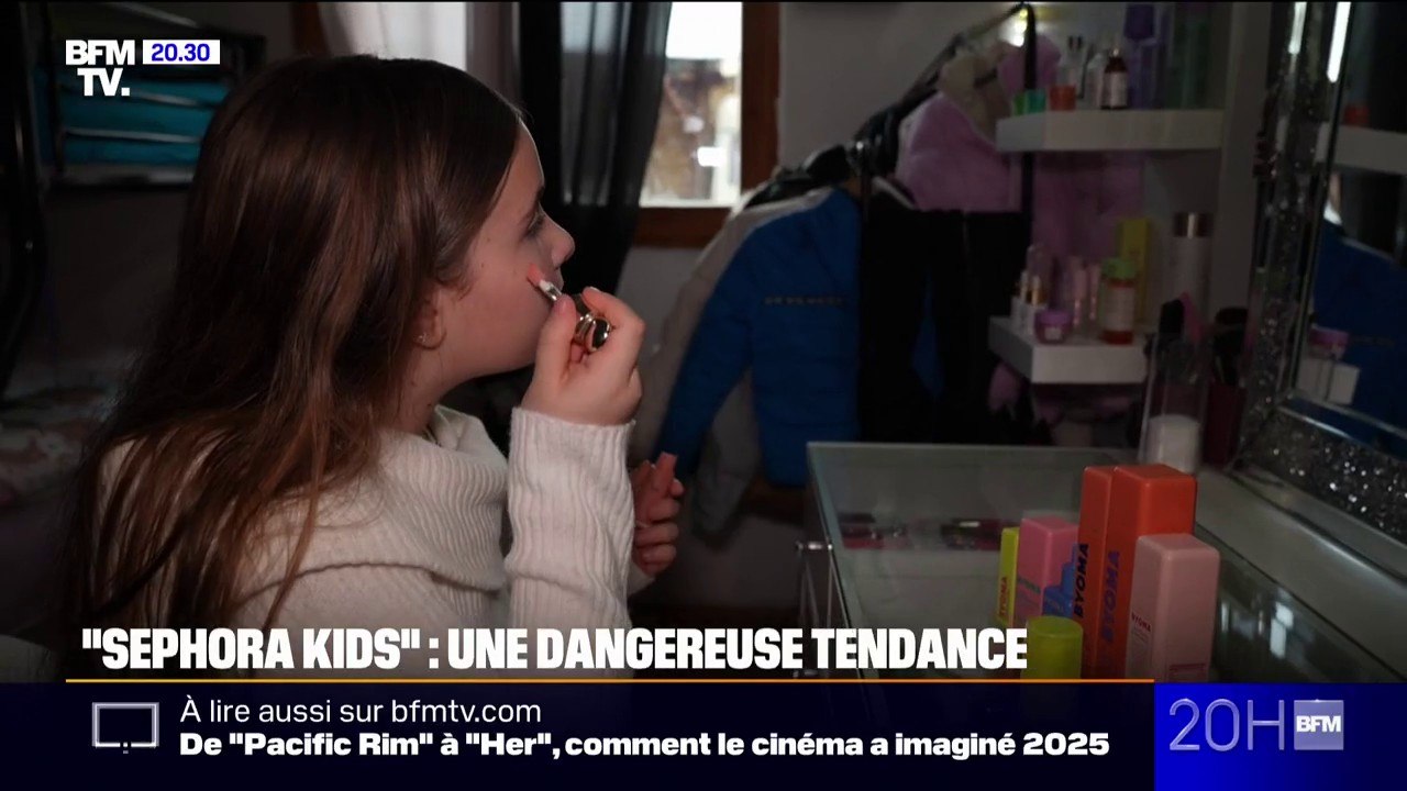 Maquillages, soins anti-rides, lotions… les "Sephora Kids", une tendance dangereuse pour les petites filles