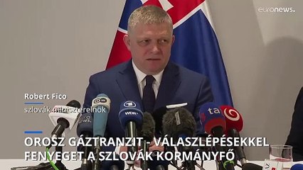 Orosz gáztranzit: válaszlépésekkel fenyegeti Kijevet a szlovák kormányfő
