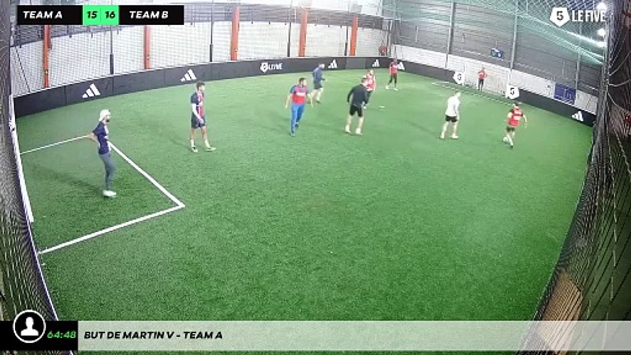 But de Martin V - Team A