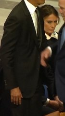 George W. Bush Belly Taps Barack Obama After ‘Partner in Crime’ Michelle Misses Jimmy Carter’s State Funeral