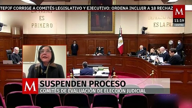 Suspensión de elección judicial no es atendible jurídicamente : magistrada María Gabriela Sánchez