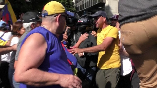 La impactante última imagen de María Corina Machado antes de ser detenida en Venezuela