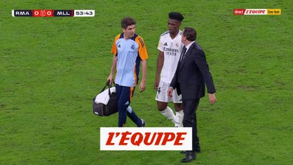 Aurélien Tchouameni sorti par précaution - Football - Supercoupe d'Espagne
