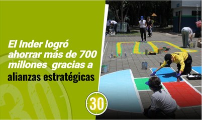El Inder logró ahorrar más de 700 millones  gracias a alianzas estratégicas