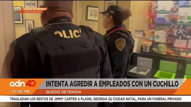 Pánico en cafetería de CDMX: mujer intenta agredir a trabajadores con un cuchillo