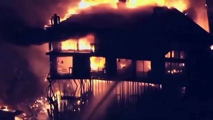 Incendio en Estados Unidos