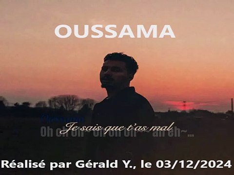Oussama_Je sais que t’as mal (Live acoustique 2023)karaoké