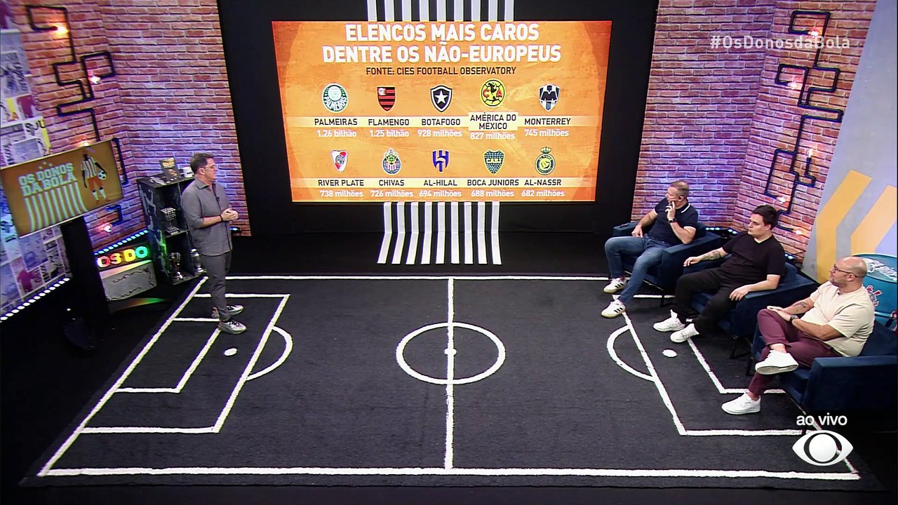 Brasileiros lideram ranking de não-europeus com o elenco mais valioso; veja a lista