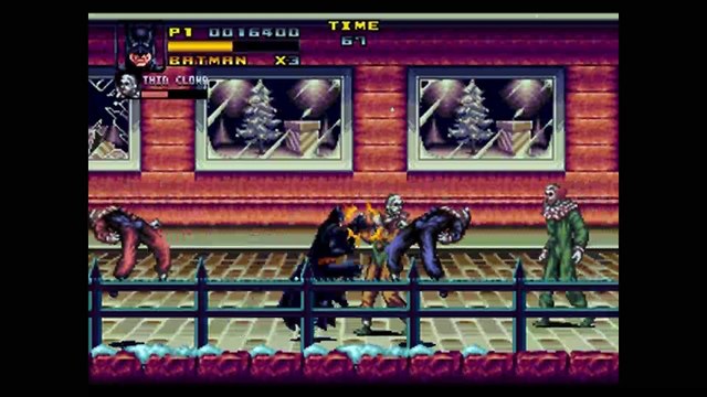 BatMan Returns MD (SEGA GENESIS)