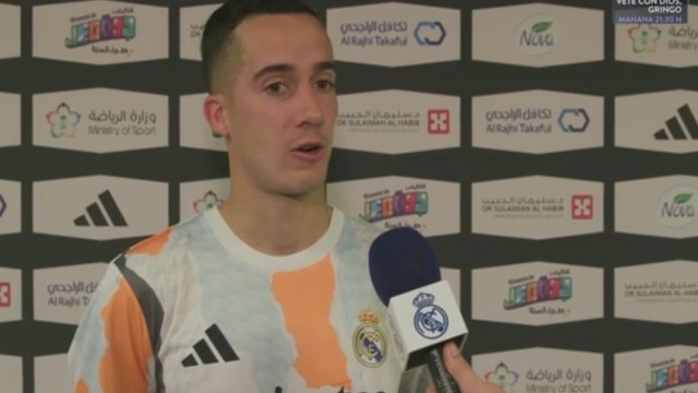 Declaraciones de Lucas Vázquez en zona mixta tras Real Madrid vs Mallorca