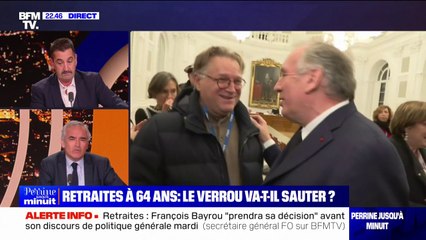 Budget: "Si on continue dans l'instabilité économiquement, on aura de l'instabilité sociale très rapidement", craint Frédéric Souillot (FO)